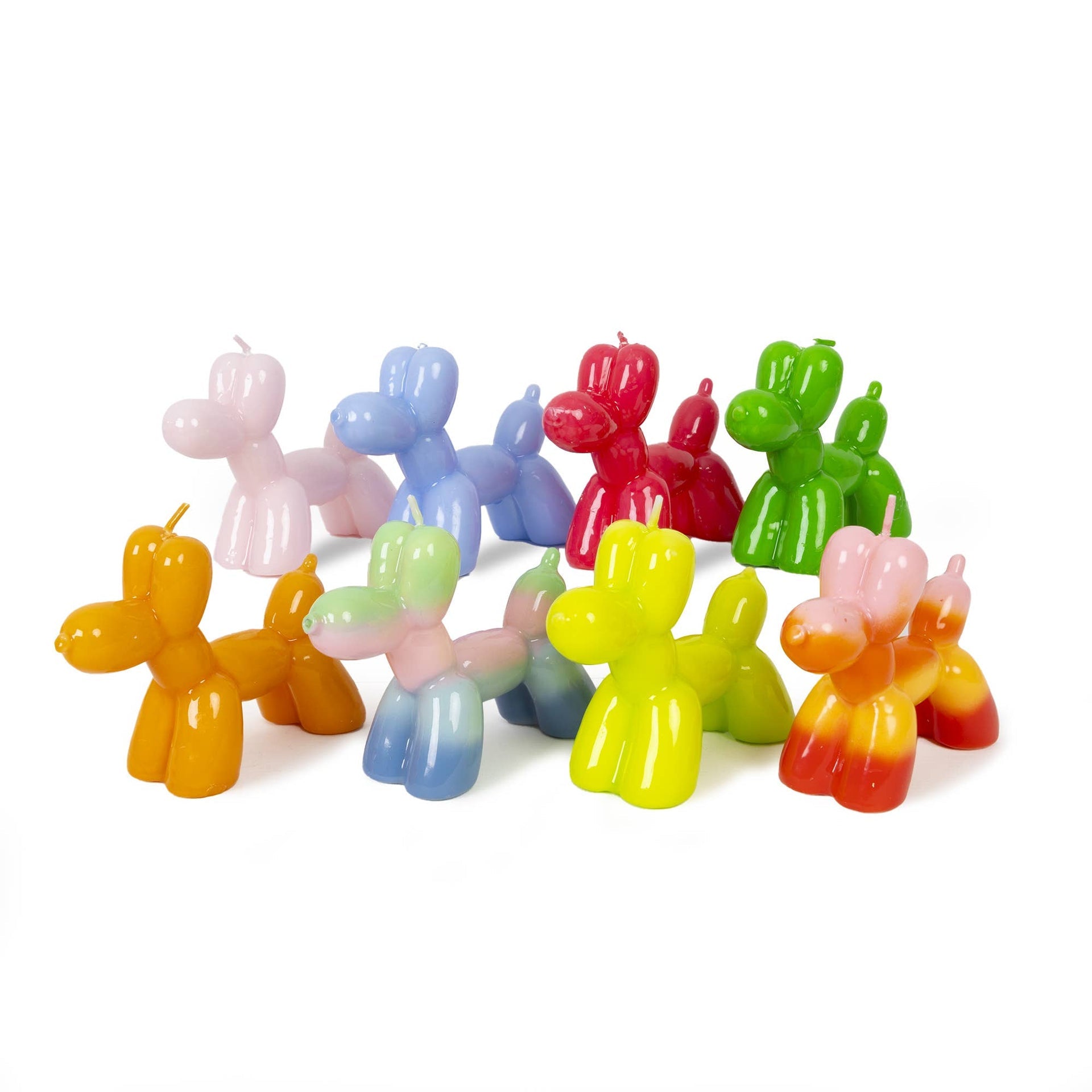 Bougie Chien Ballon Vert Helio Ferretti Vue 4