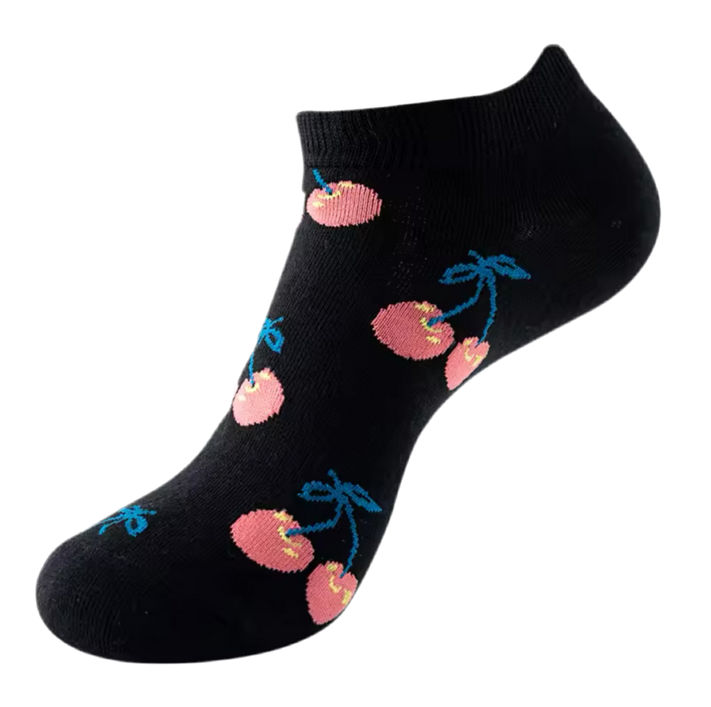 Regalo de diseño – chaussettes courtes cerises SOXX FRU 002 18326092