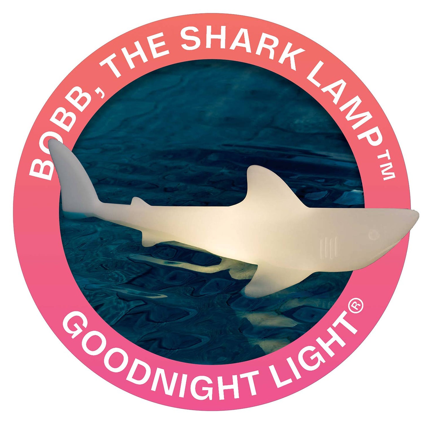 Lampe flottante Rechargeable Bobb le Requin