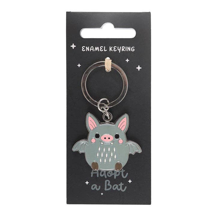 Adoptez un porte-clés chauve-souris pour Halloween