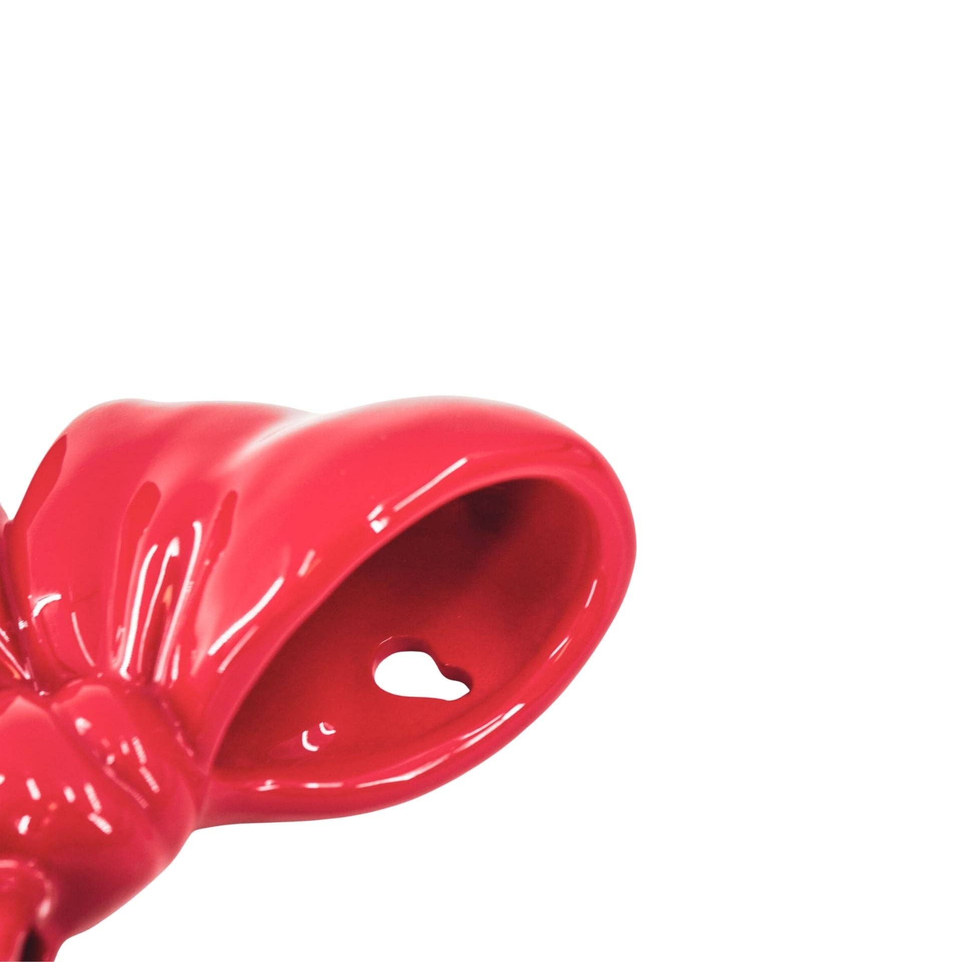 Vase mural- Vase mural arc- Céramique- Rouge- 19x18,5x5,5 cm | Designproducten en originele cadeaus