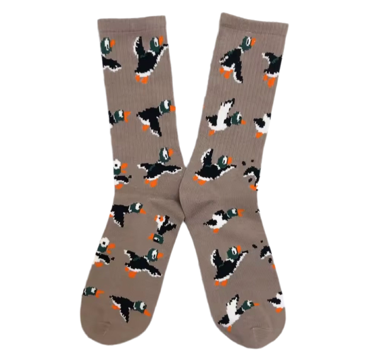Chaussettes Canards Colvert Pixel | Oggetti di design e regali originali