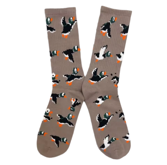 Chaussettes Canards Colvert Pixel