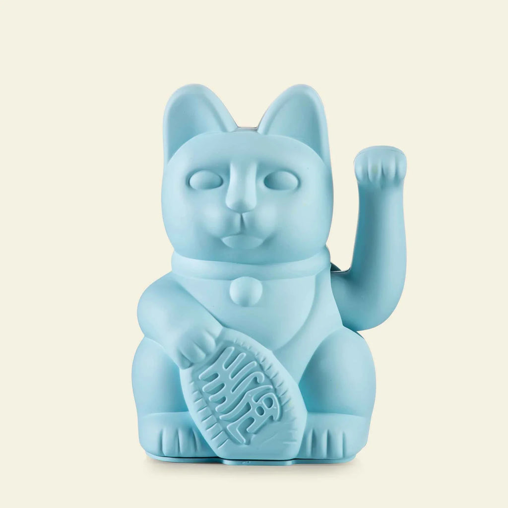 Chat Chanceux Bleu Clair – visuel produit