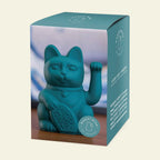 Gato verde afortunado
