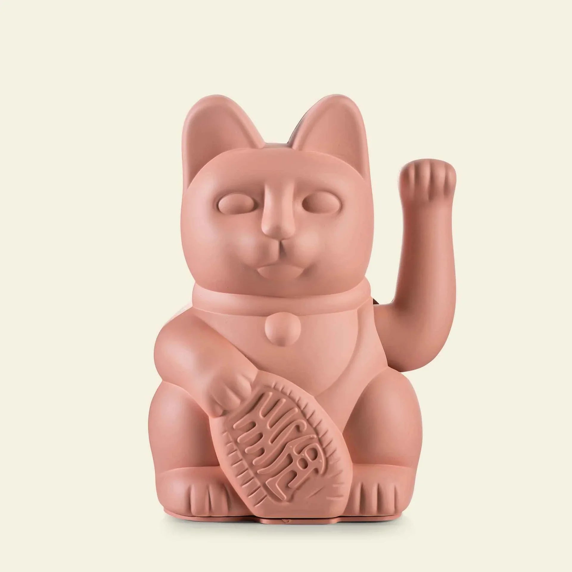 Fortunato gatto rosa