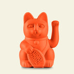 Vue complémentaire : Chat Chanceux Orange Néon – Donkey Products