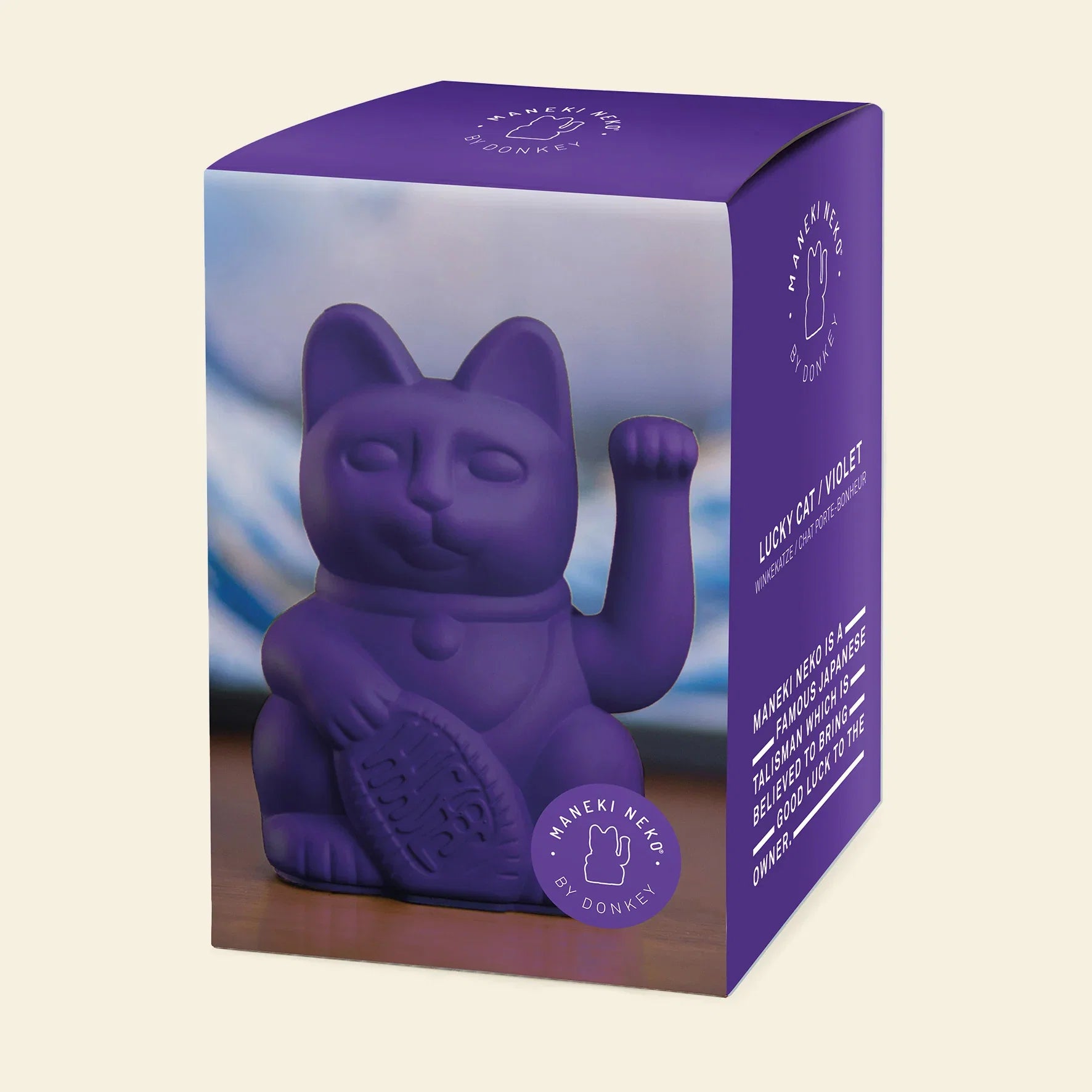 Lucky Violet Cat