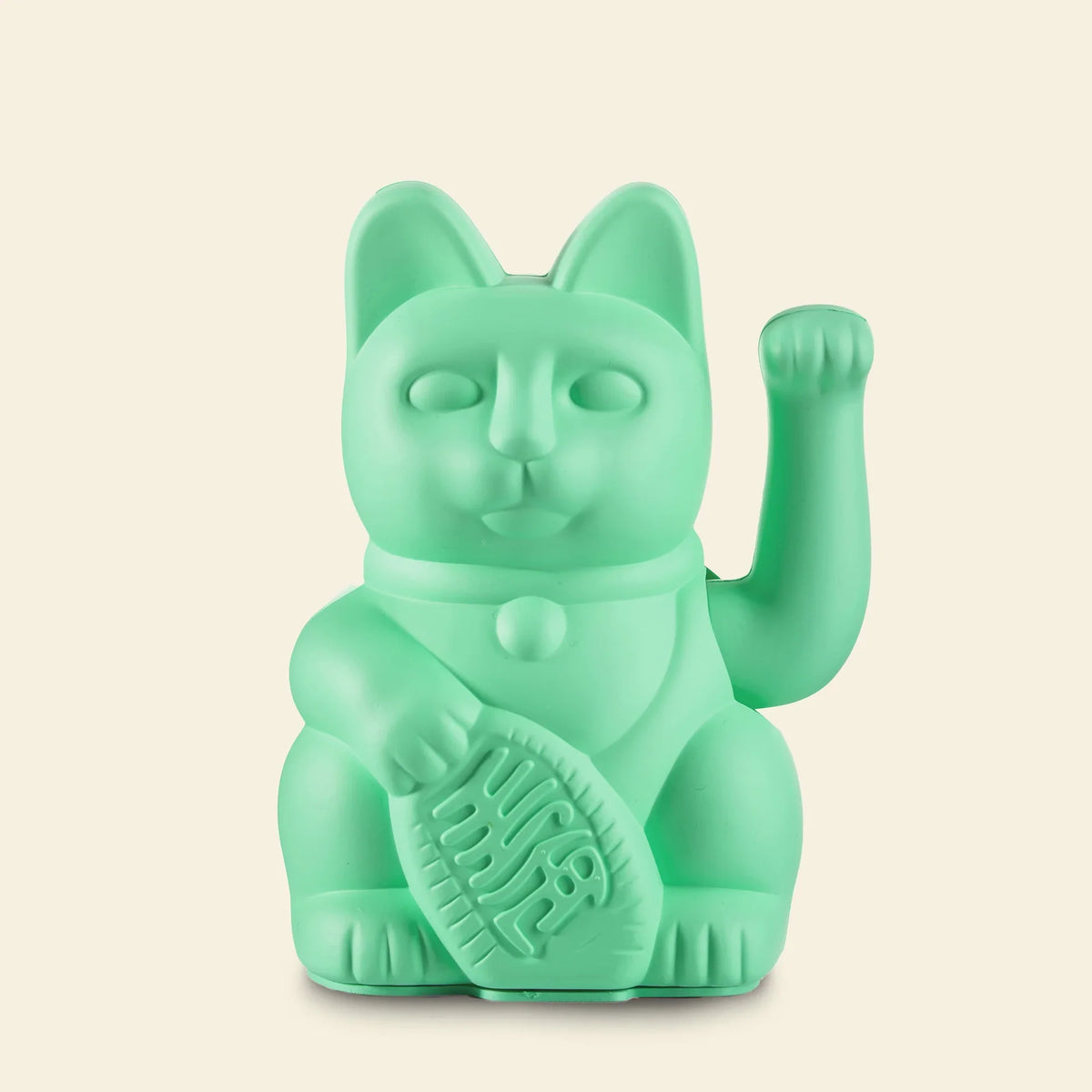 Chat Chanceux Vert Menthe – visuel produit