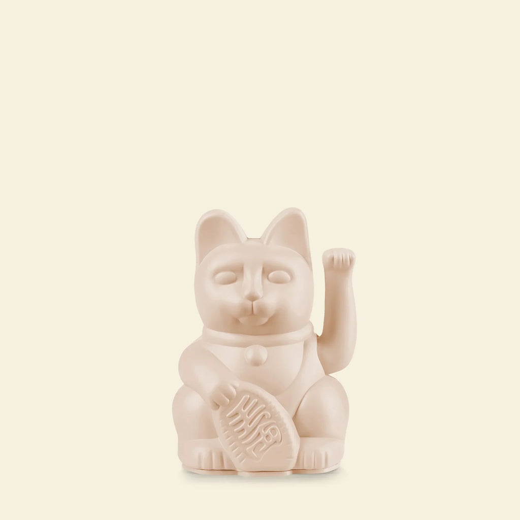 Mini Gatto Portafortuna Ocra