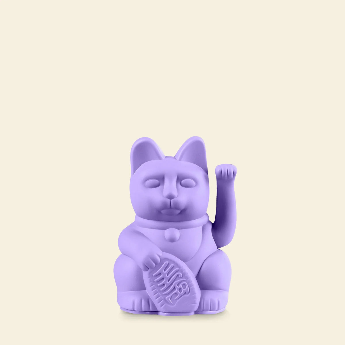 Vue complémentaire : Mini Chat Chanceux Lilas – Donkey Products
