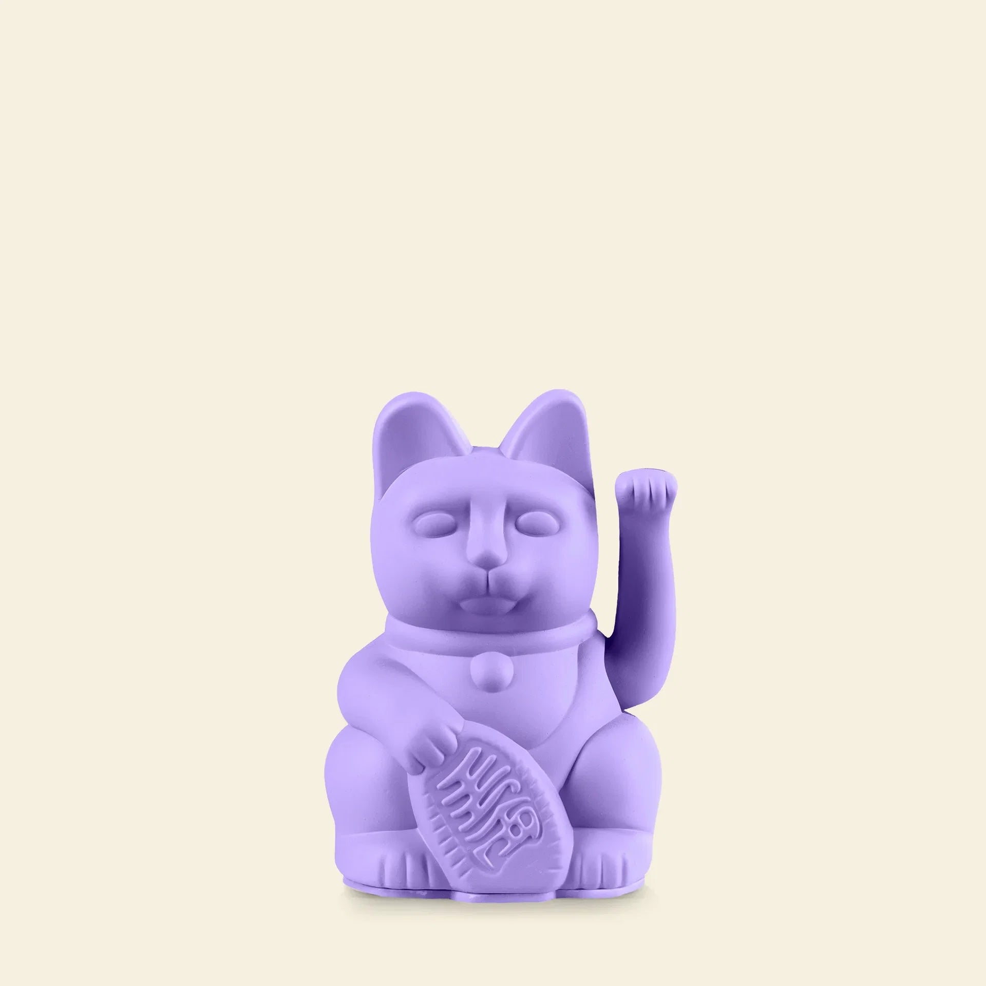 Mini Glückskatze Lila