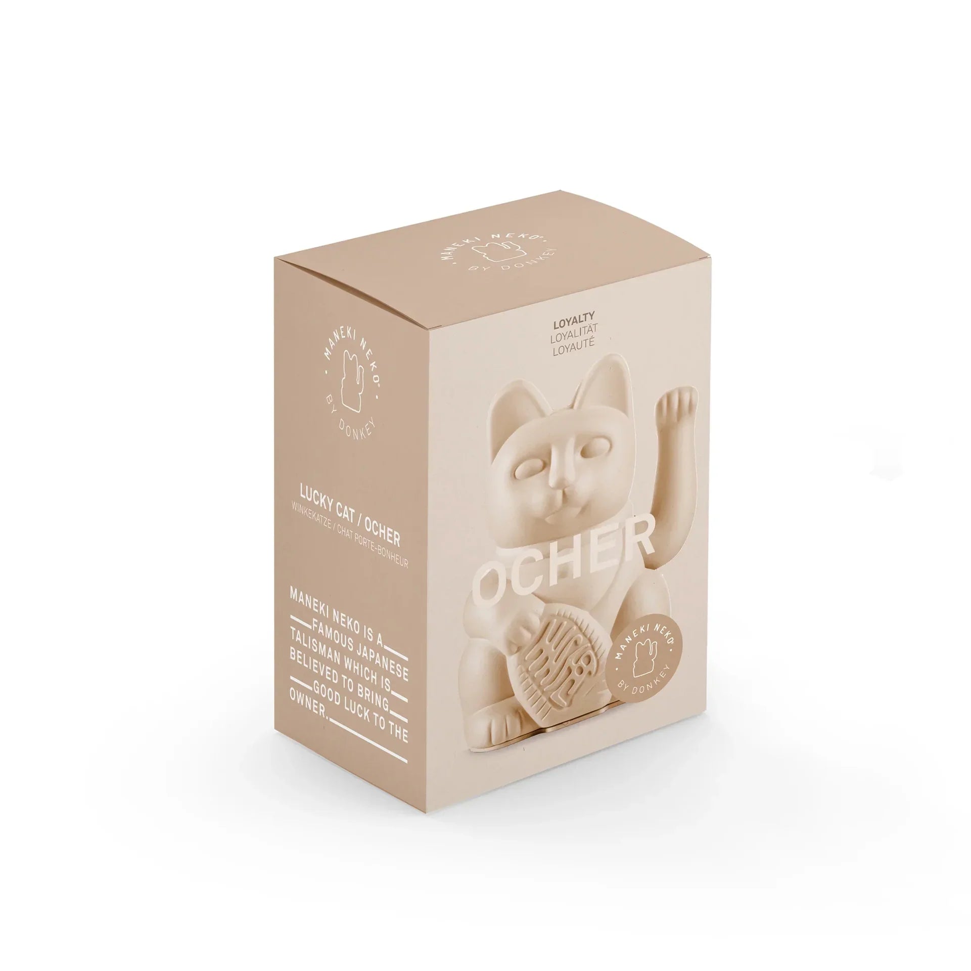 Chat Chanceux Ocre - le Chat Chanceux