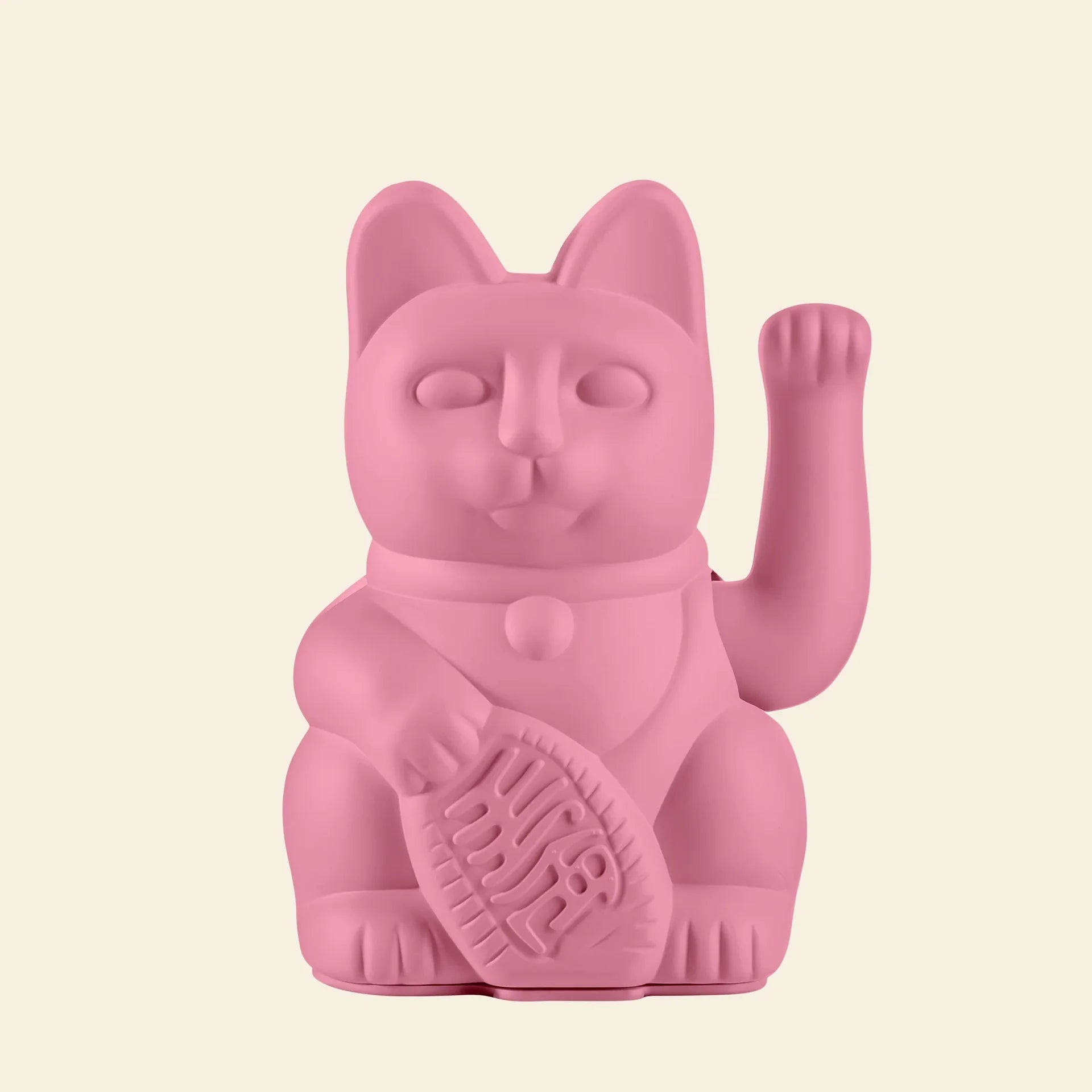 Chat Chanceux Rose Vif | Objetos de diseño y regalos originales