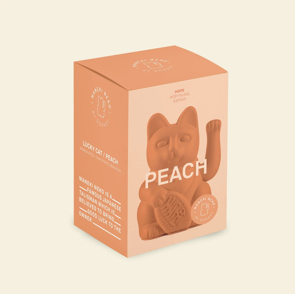 Chat Chanceux Pêche | Designproducten en originele cadeaus