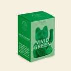 Bright Green Lucky Cat