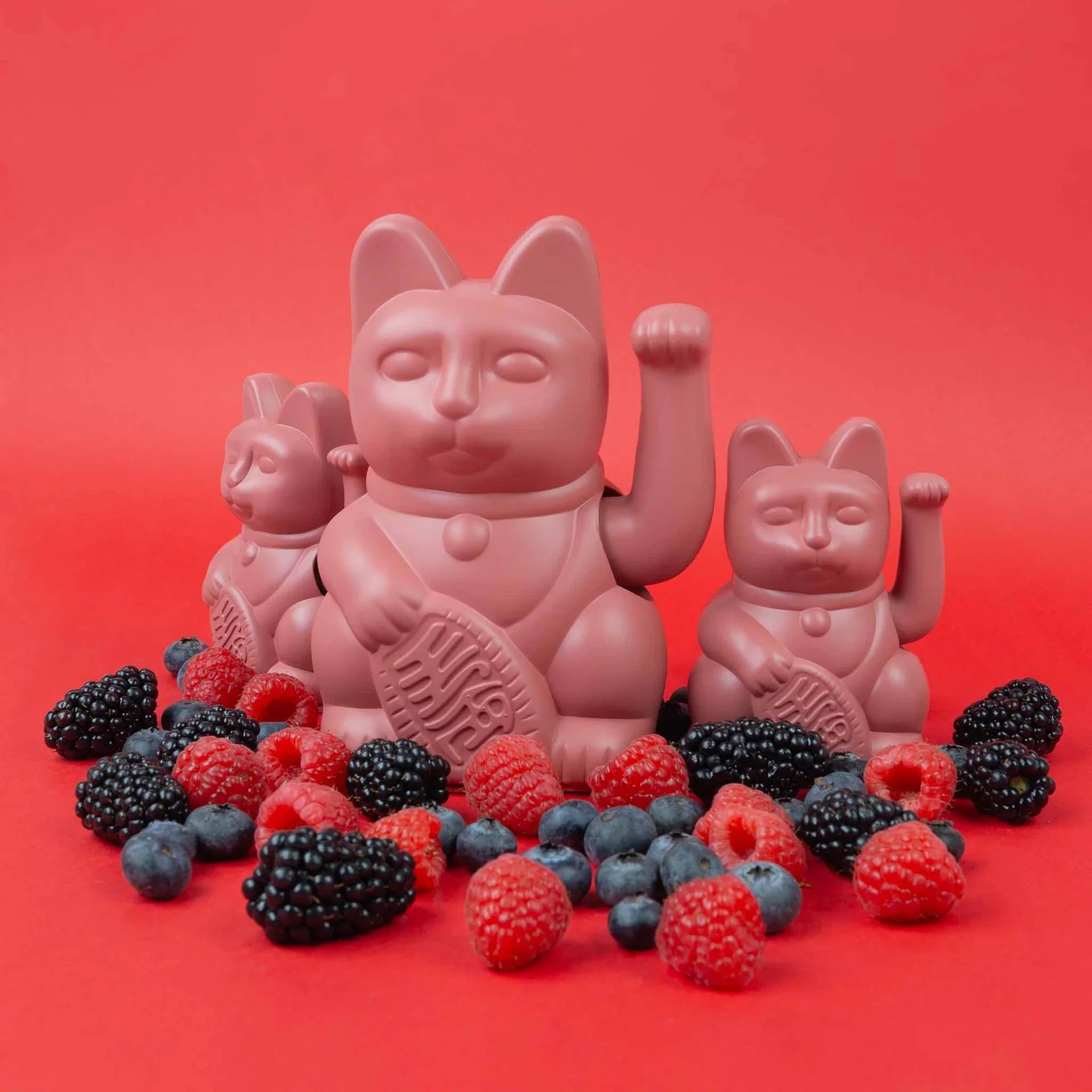 Glückliche Katze Rote Früchte - MissPompadour Edition