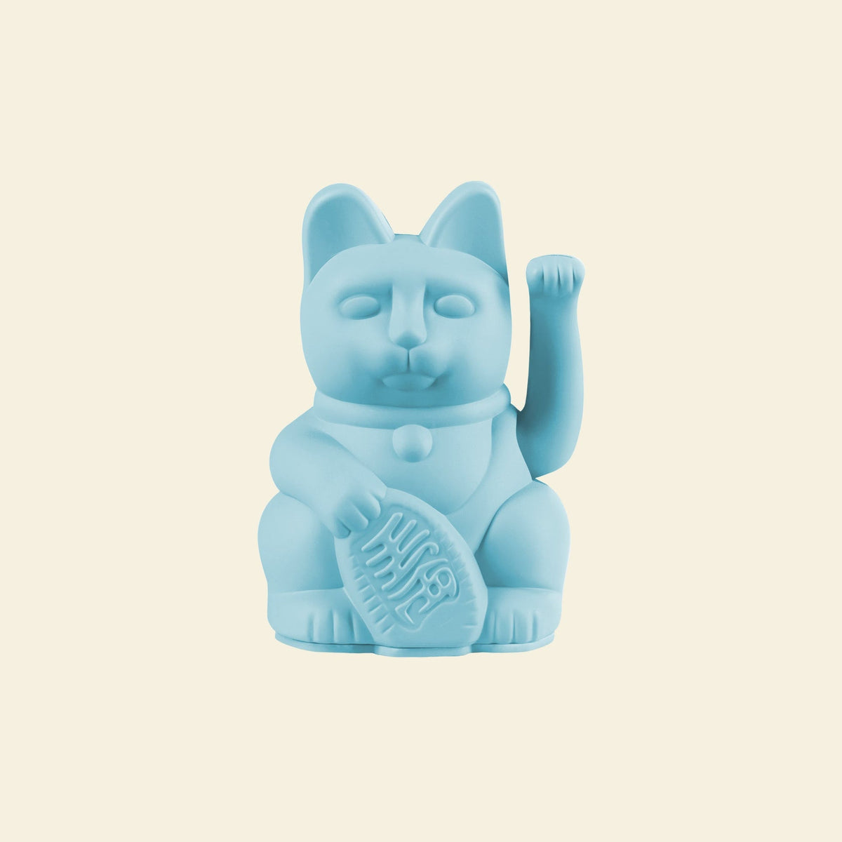 Vue complémentaire : Mini Chat Chanceux Bleu Clair "Emi" – Donkey Products
