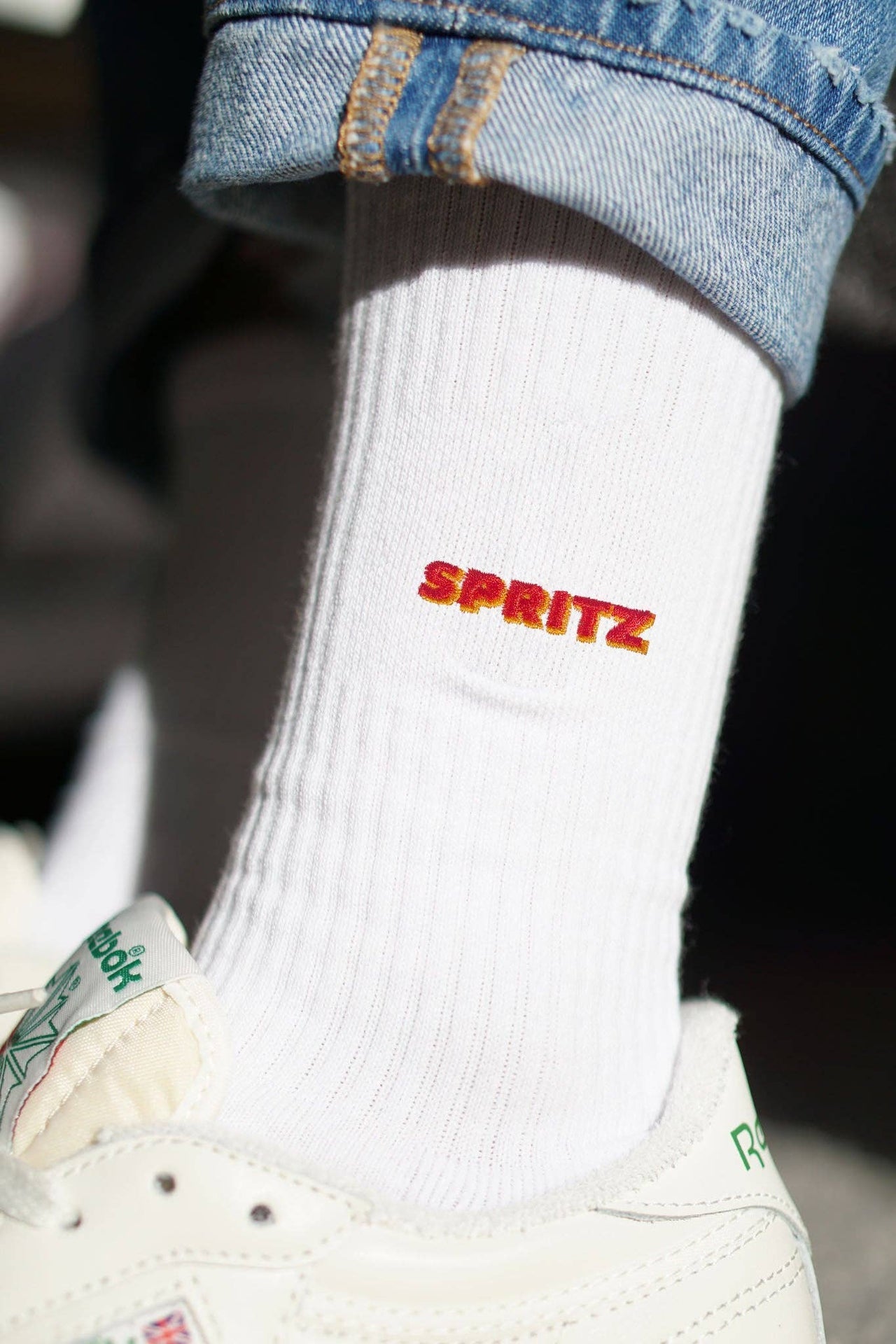 Chaussettes brodées Spritz Signature | Oggetti di design e regali originali