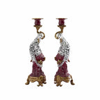 Chandelier Leo, 2 sortes. Résine de poly, 11 x 10,5 x 33 cm