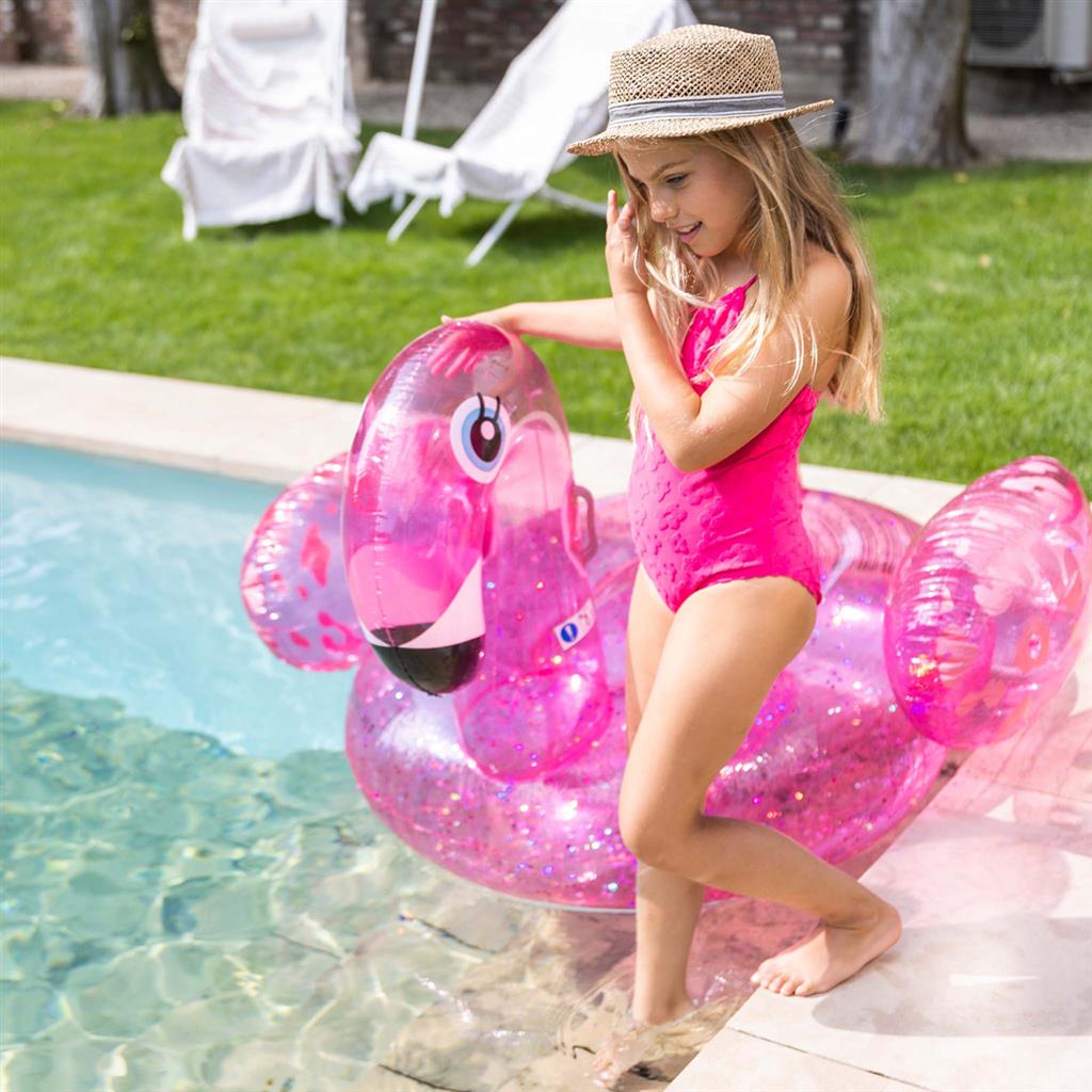 XXL Inflatable Pink Flamingo