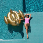 Cygne Gonflable Doré XXL | Designproducten en originele cadeaus