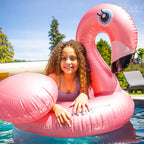 Flamant rose Gonflable XXL | Objetos de diseño y regalos originales