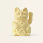 Mini Chat Chanceux Solaire Jaune