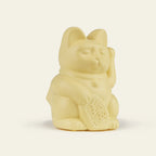 Mini Chat Chanceux Solaire Jaune