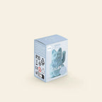 Mini Chat Chanceux Solaire Bleu Clair