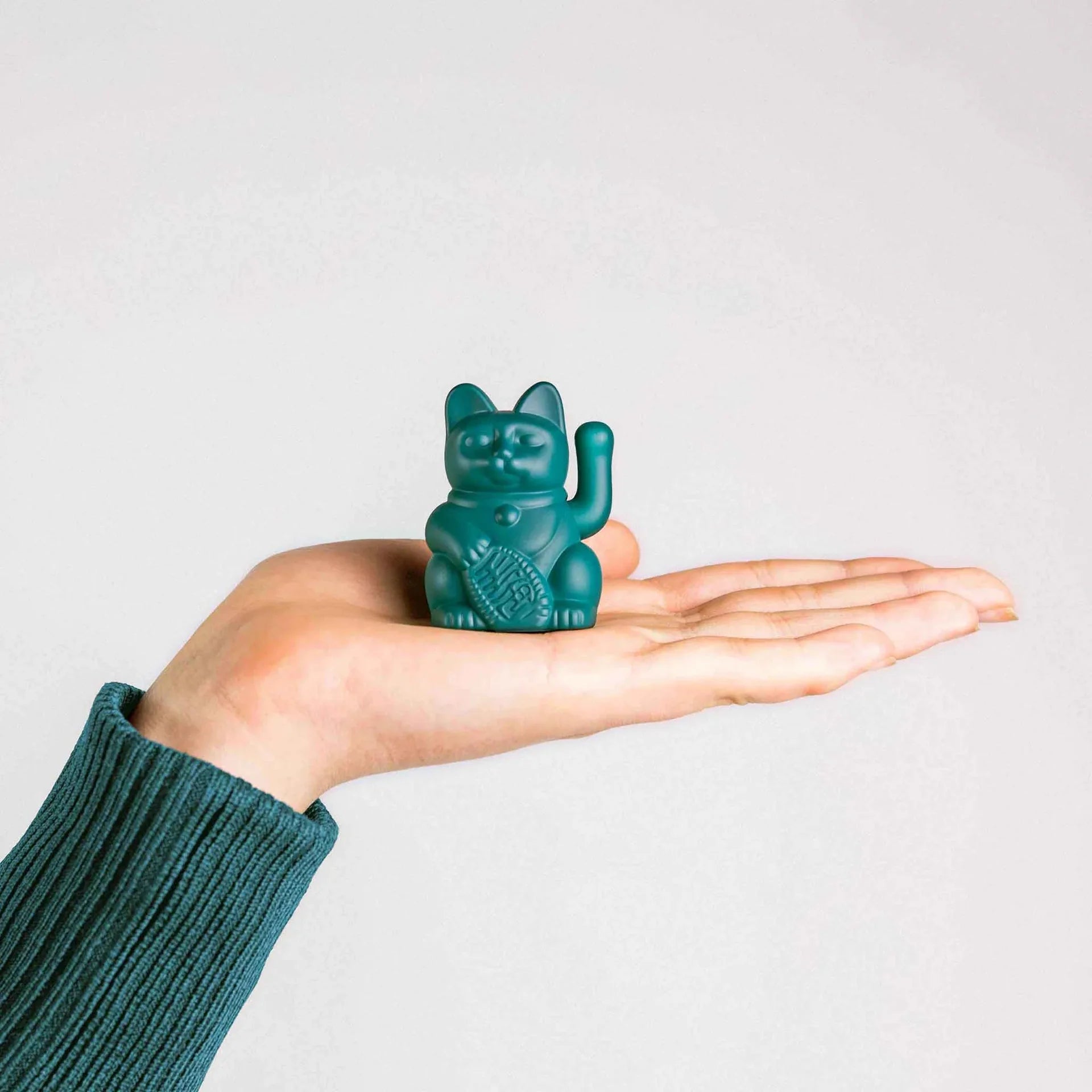 Lucky Solar Green Mini Cat