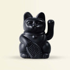 Mini Chat Chanceux Solaire Noir “Sumi”