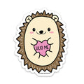 Sticker Hérisson Hug Me | Oggetti di design e regali originali