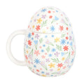 Osterbecher mit Frühlingsblumenmuster