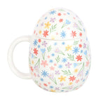 Osterbecher mit Frühlingsblumenmuster