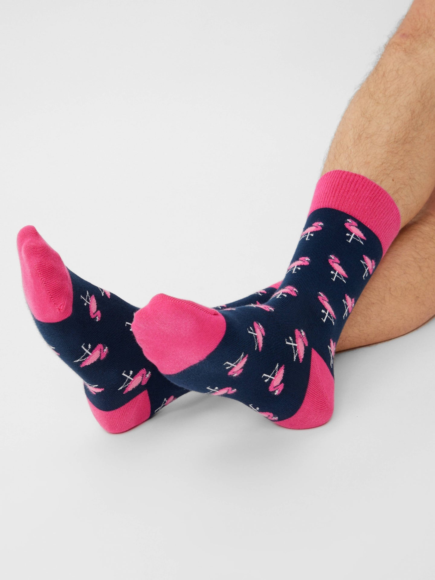 Flamingosocken