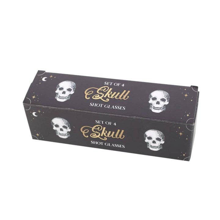 Ensemble de 4 verres Skull Shot