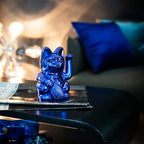 Oggetto regalo di design – Chat Chanceux Bleu Brillant - Cosmic Edition - le Chat Chanceux