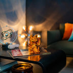 Chat Chanceux Cuivré Brillant - Cosmic Edition - le Chat Chanceux