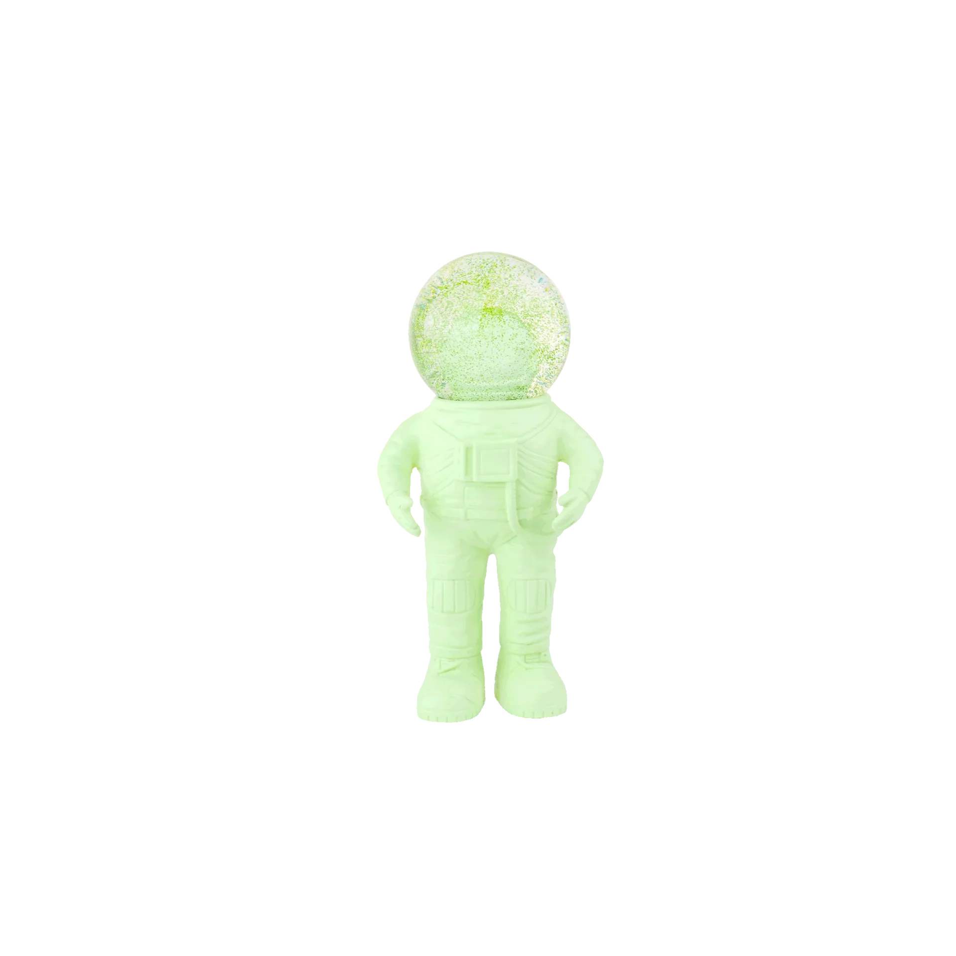 boule a neige astronaute petit vert donkey