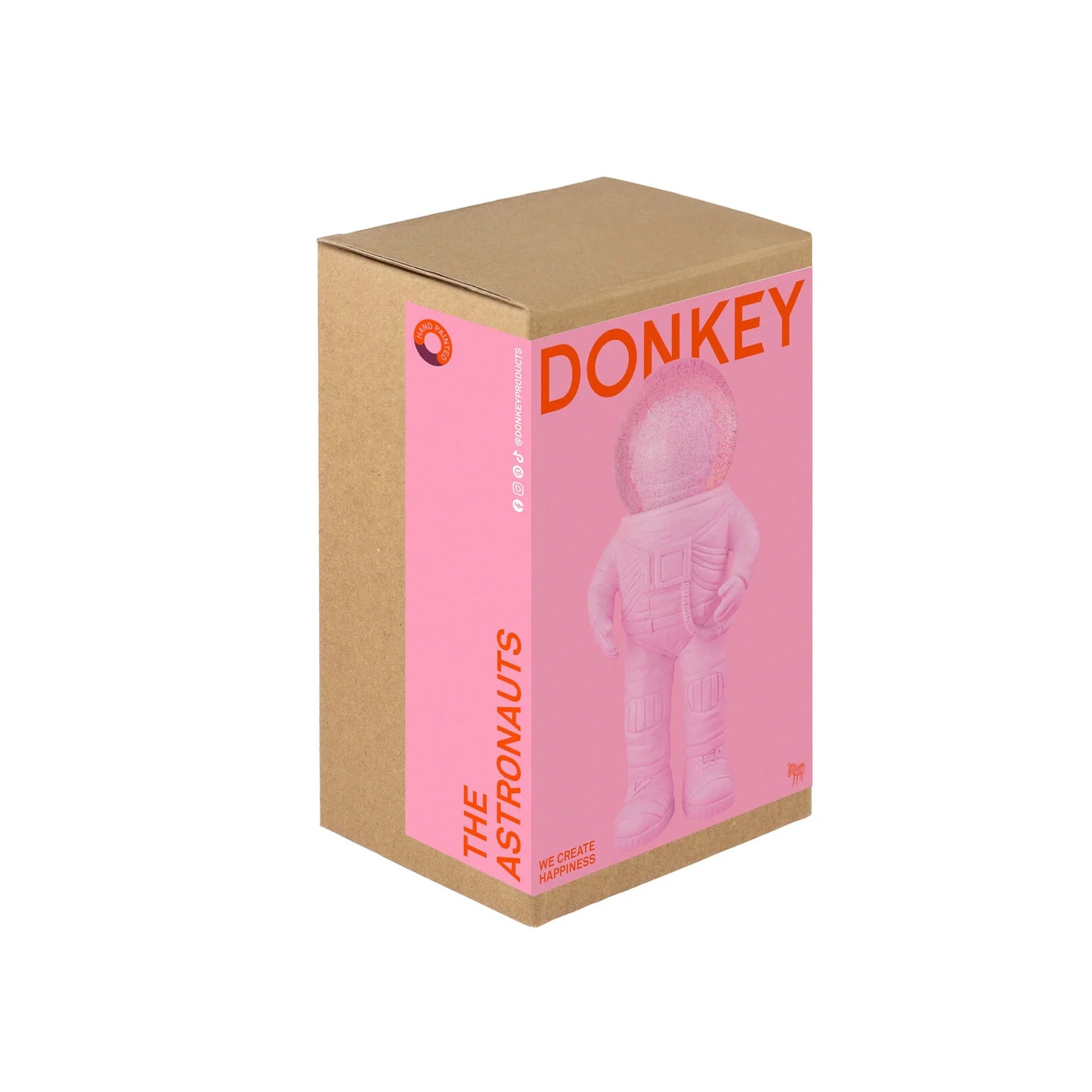 boule a neige astronaute rose donkey