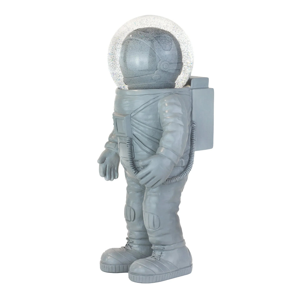 Oggetto regalo di design – boule a neige astronaute geant gris donkey
