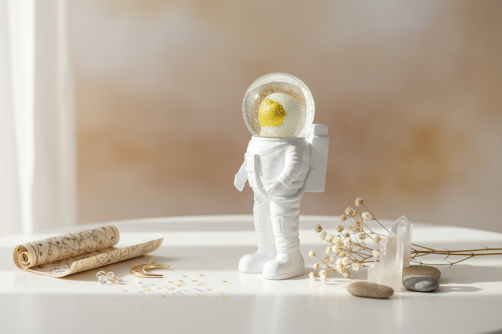 Boule à Neige Astronaute Petit | Designproducten en originele cadeaus