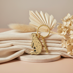 Porte-clés Léopard Doré | Oggetti di design e regali originali