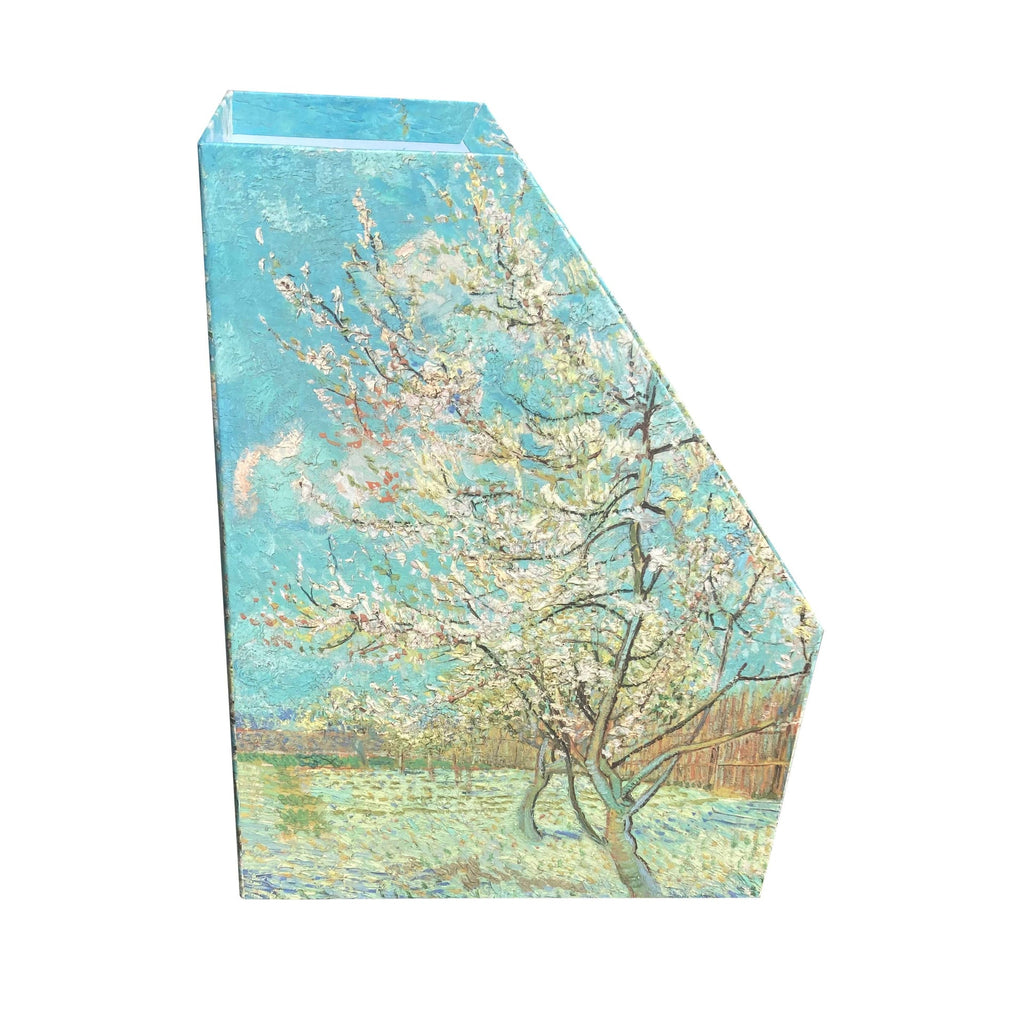 Regalo de diseño – Porte-revues – Van Gogh « The Pink Peach Tree » | Blueprint Collections – vue 3