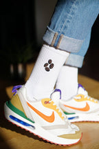 Chaussettes brodées Grains de Café | Oggetti di design e regali originali