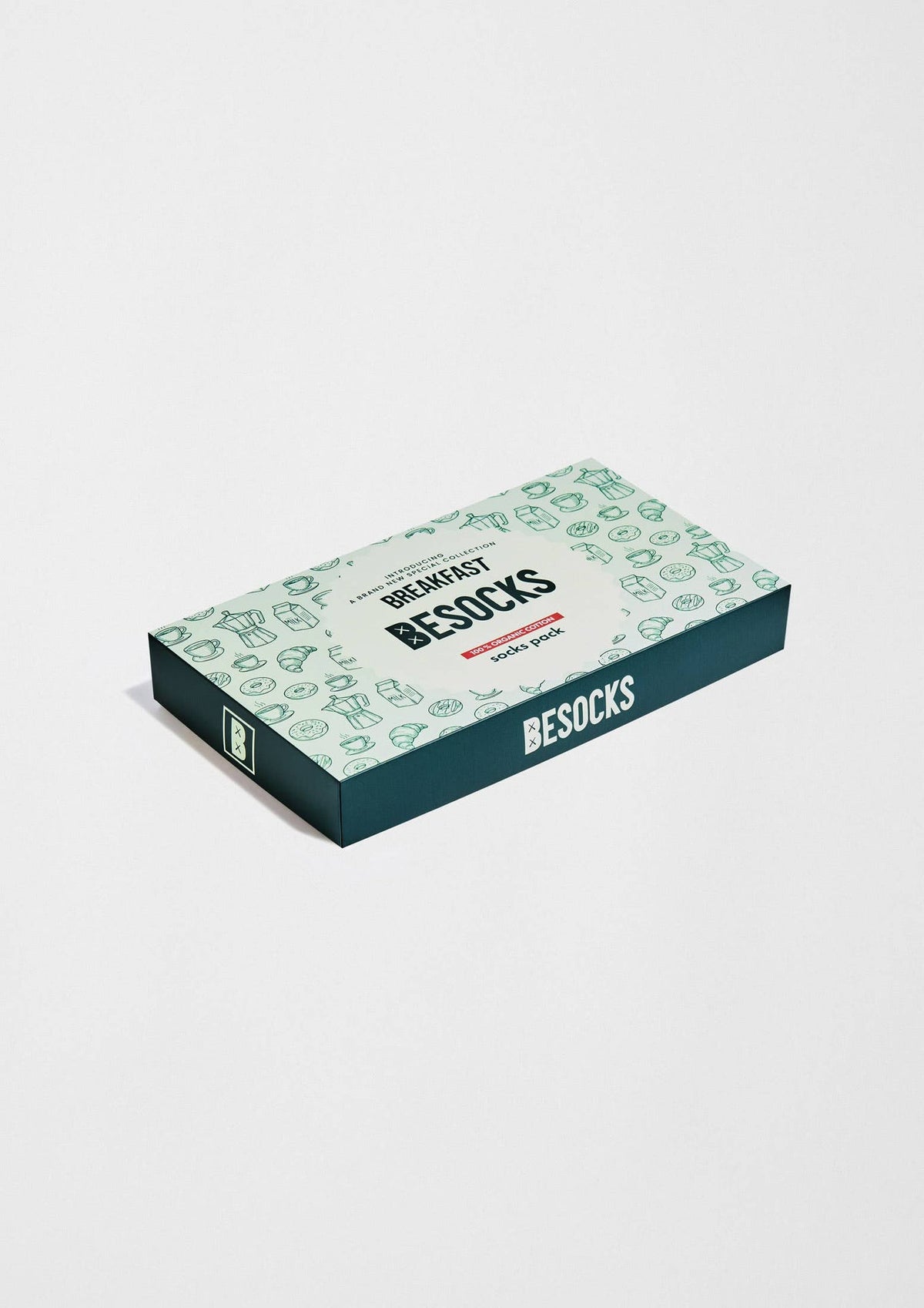 Pack de chaussettes Breakfast - coton biologique