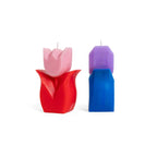 Bougie Tulipe Rouge Helio Ferretti Vue 3