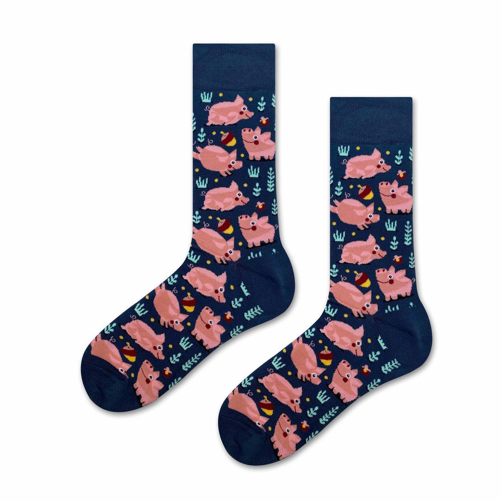 Schweinsocken mit Quasten
