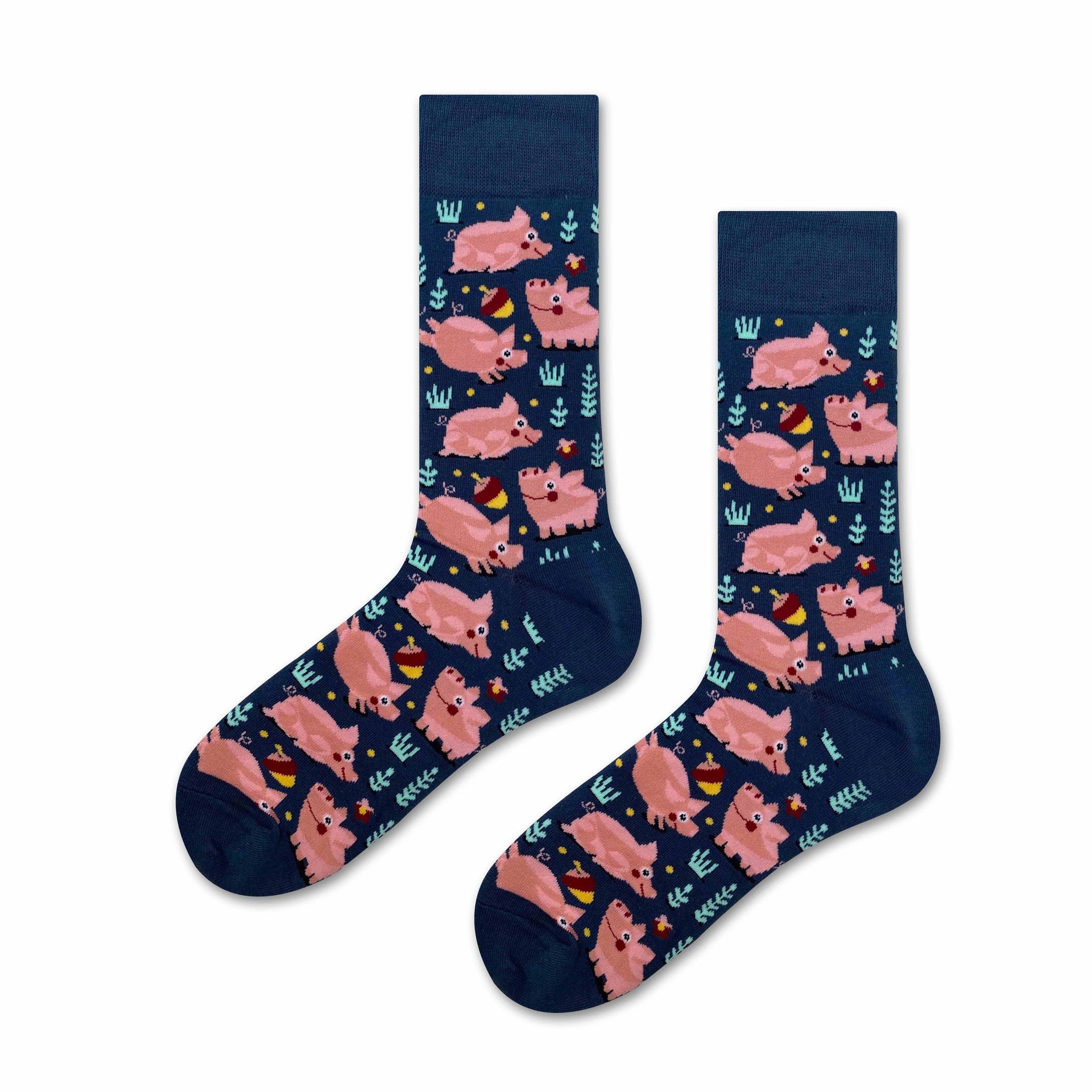 Chaussettes Cochons avec Glands